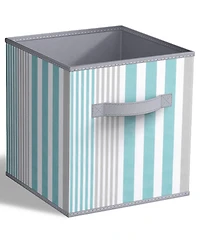 Sorbus 11 Inch Foldable Fabric Storage Cube Bin with Handles - for Organizing Pantry, Closet, Nursery, Playroom, & More