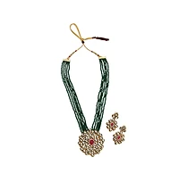 Sohi Stone-Block Jewellery Set