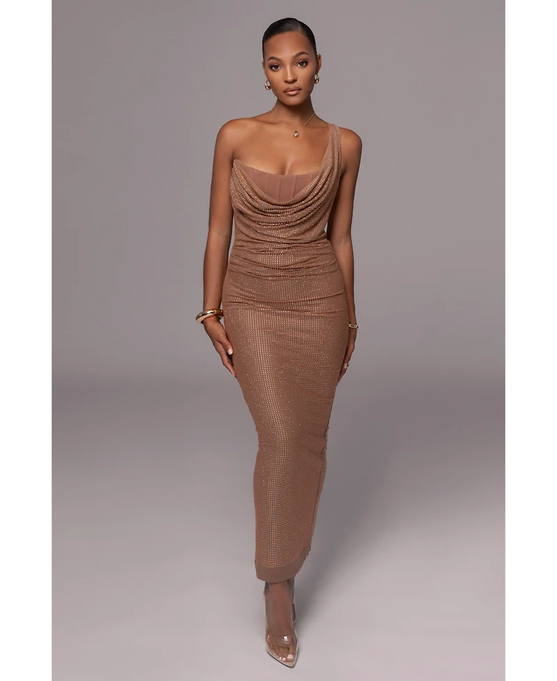Jluxlabel Women's Hot Fix Krishna Maxi Dress