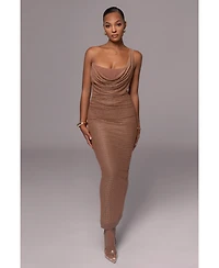Jluxlabel Women's Hot Fix Krishna Maxi Dress