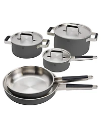 Zwilling Pure Stainless Steel 8-Piece Cookware Set