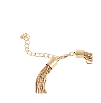 Sohi Rhinestones Ballchain Necklace