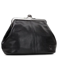 Patricia Nash Sofia Kisslock Leather Bag