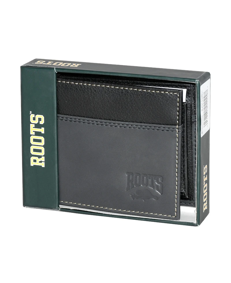 Roots Men's Men Slim Wallet with Flip Up Passcase