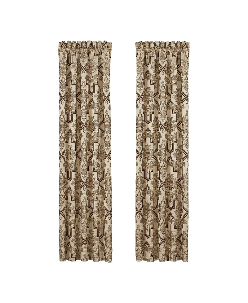 J Queen New York Gold Coast Window Panel Pair