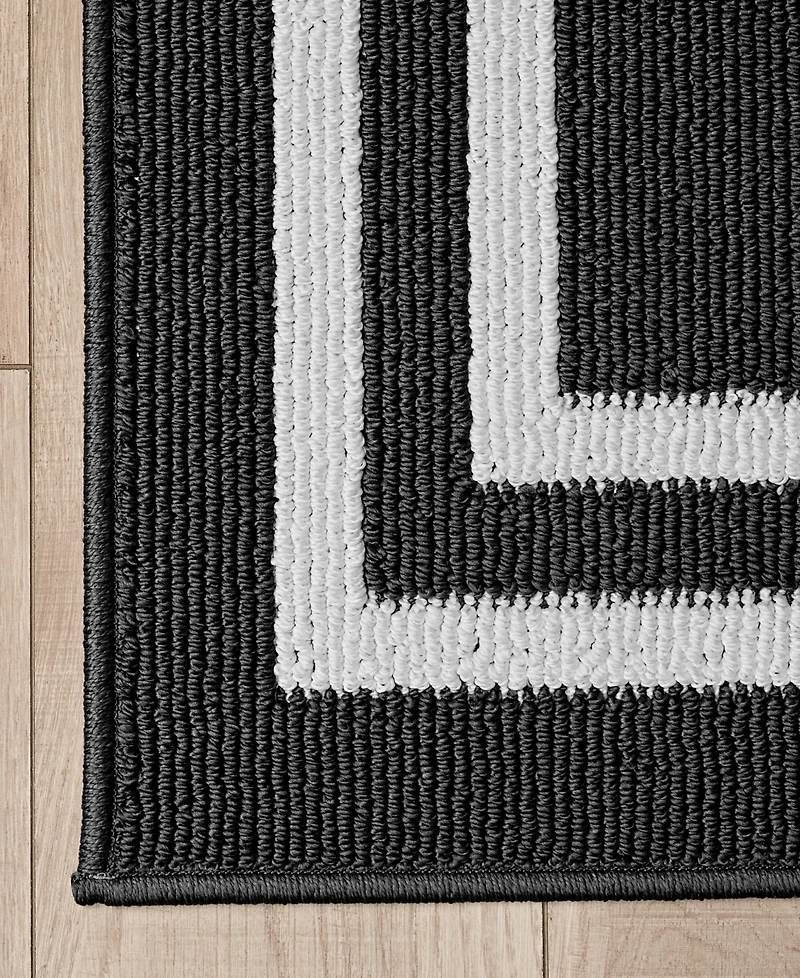 Nautica Double Line Border Tufted 2-Pc. Runner Rug Set