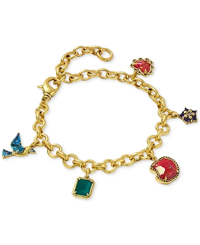 Kendra Scott | Disney Gold-Tone Snow White Charm Bracelet
