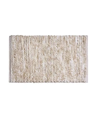 French Connection Space Dye Chunky Chenille Bath Rug