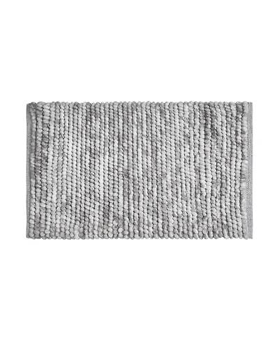 French Connection Space Dye Chunky Chenille Bath Rug, 17" x 24"