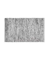 French Connection Space Dye Chunky Chenille Bath Rug, 17" x 24"