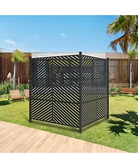 Outdoor Privacy Screen Fence Panels - 47x47" - All-Weather