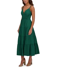 Siena Women's Sleeveless V-Neck A-Line Dress