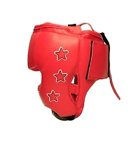 The Champ Boxing Headgear Lightweight, Durable, Adjustable Sparring Gear for Training, Kickboxing, Mma, Muay Thai, Red/Black
