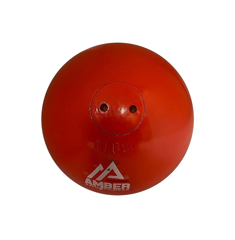 Amber Fight Gear Precision Performance 3.52kg Iron Shot Put Versatile Training and Competition Excellence with Sturdy Cast Iron Build and Durable Poly