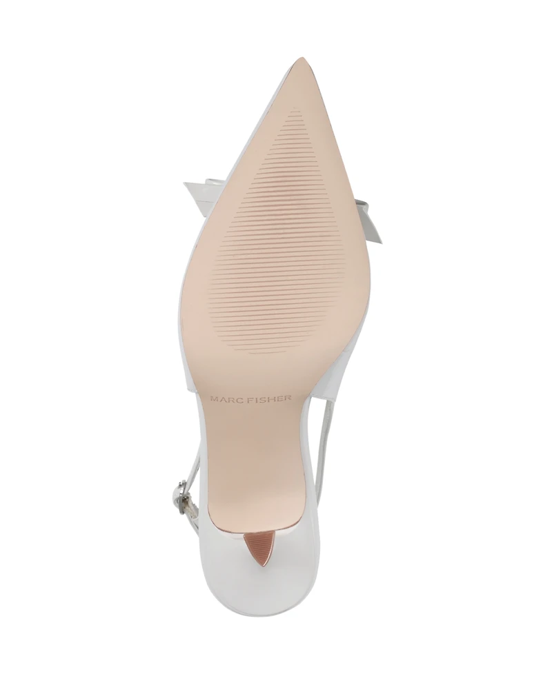 Marc Fisher Women's Rayma Bow Slingback Pumps