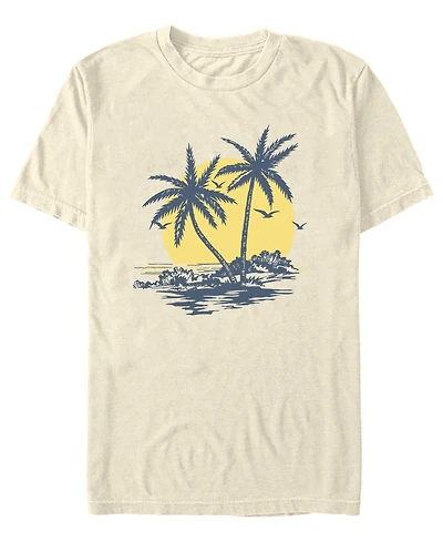Fifth Sun Men's Palms Short Sleeve T-Shirt
