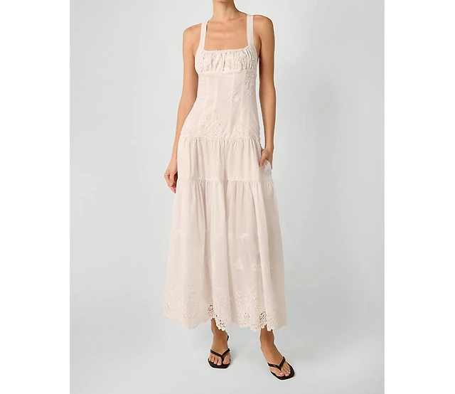 open lace back dress Miss Circle Women Raisa Mahogany Vegan Suede Ruched Mini Dress main image 1