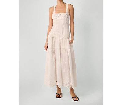 WeWoreWhat Women's Ruched Cup Peplum Midi Dress