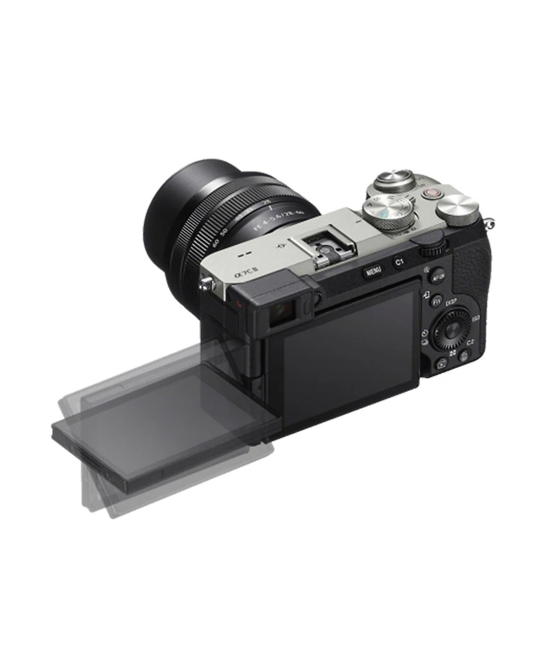 Sony Alpha a7C Ii Mirrorless Camera with Fe 28-60mm f/4-5.6 Lens, Silver