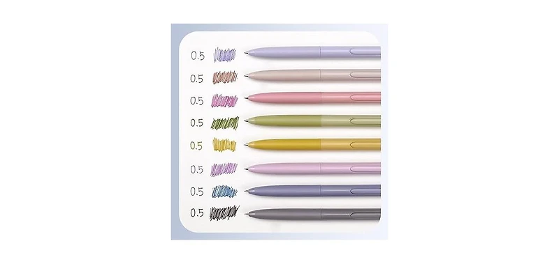 Writech 0.5MM Gel Pens - Morandi 8CT