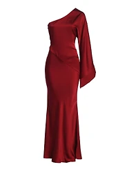 Jluxlabel Women's Femme Drape Maxi Dress