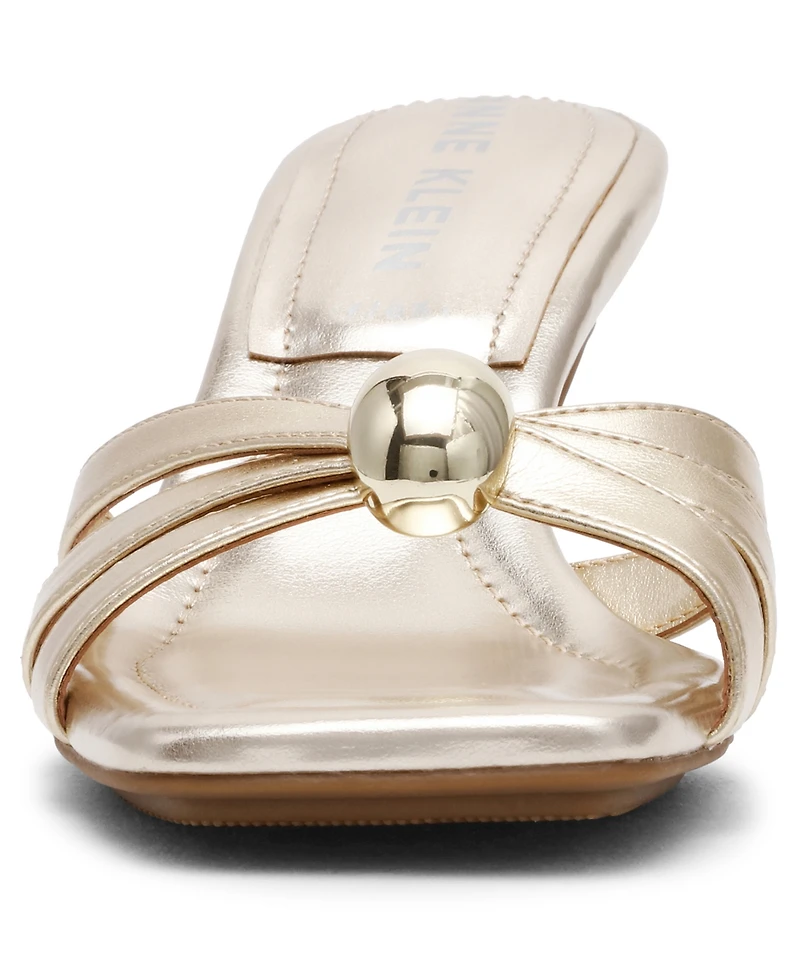 Anne Klein Women's Jonelle Slip On Dress Sandals
