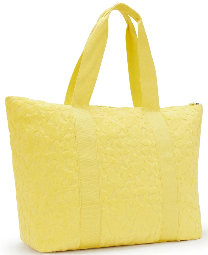 Kipling Beach Art Resort Zipper Tote Bag