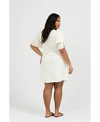 Fashion-szn Curve Women's Floral Skater Dress