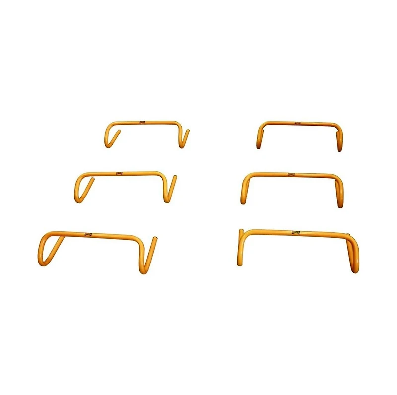 Multi-Sport Speed Training Hurdles Set of 6 Mini Hurdles for Agility & Coordination, Lightweight Pvc Construction, Ideal for Football, Soccer, Basebal