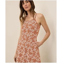 Pact Women's Organic Cotton Fit & Flare Midi Dress - Shorty