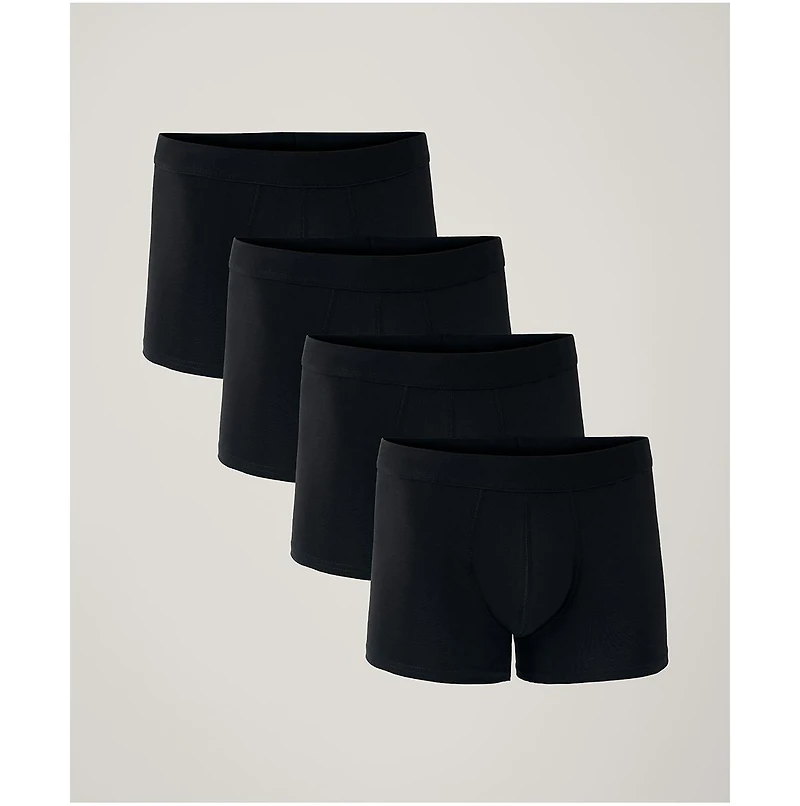 Pact Men's Organic Cotton Everyday Trunk 4-Pack