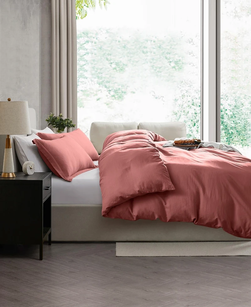 Nestl Ultra Soft Prewashed 3-Pc. Duvet Cover Set