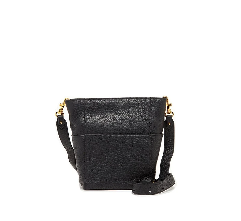 Susu Italian Leather Crossbody Bag Medium Size Shoulder Bag Black Purse Women's Handbag