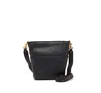 Susu Italian Leather Crossbody Bag Medium Size Shoulder Bag Black Purse Women's Handbag