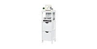 Bathroom Wooden Floor Cabinet Multifunction Storage Rack Stand Organizer