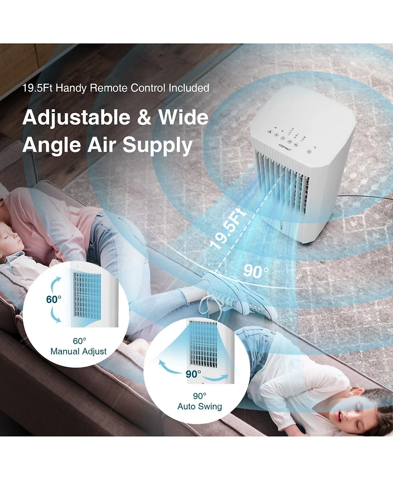 3-in-1 Evaporative Air Cooler with 3 Modes