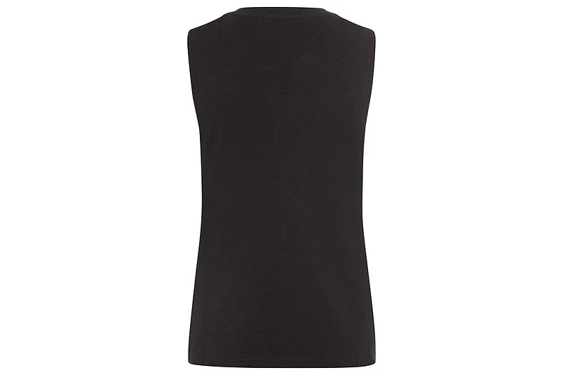 Olsen Women's Sleeveless Embroidered Detail Top