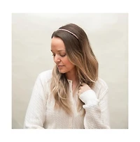 Thin All that Glitters Headband - Pink + Silver