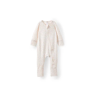 Cotton On Baby Boys The Billie Long Sleeve Zip Romper