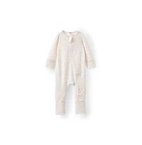 Cotton On Baby Boys The Billie Long Sleeve Zip Romper