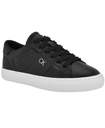 Calvin Klein Women's Charie Logo Lace-up Sneakers