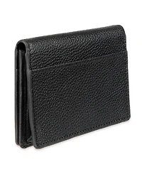 Guess Men's Rfid Tonal Gusset Card Case Wallet