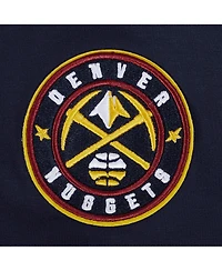 Pro Standard Women's Navy Denver Nuggets Jewels Boxy Cropped T-Shirt