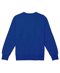 Mitchell & Ness Men's Royal Denver Broncos Basic Fleece Pullover Sweatshirt