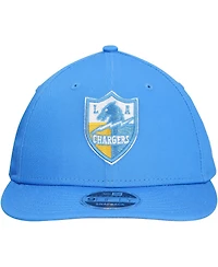 New Era Men's Powder Blue Los Angeles Chargers Main Low Profile 9FIFTY Snapback Hat