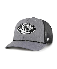 '47 Brand Men's Gray Missouri Tigers Carbon Rope Adjustable Hat