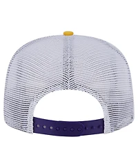 New Era Men's Gold/Purple Minnesota Vikings Throwback Dye Golfer Snapback Hat