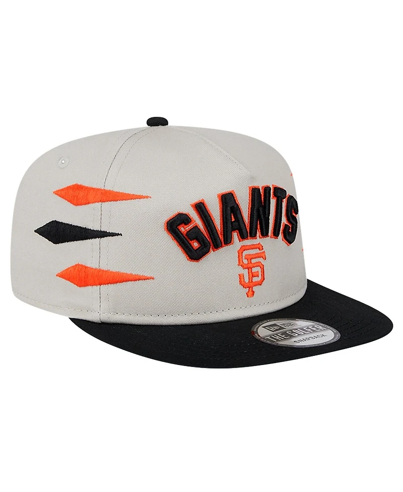 New Era Men's Cream San Francisco Giants Iron Golfer Snapback Hat