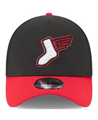 New Era Men's Black/Red Chicago White Sox 2025 City Connect Alternate 39THIRTY Flex Hat