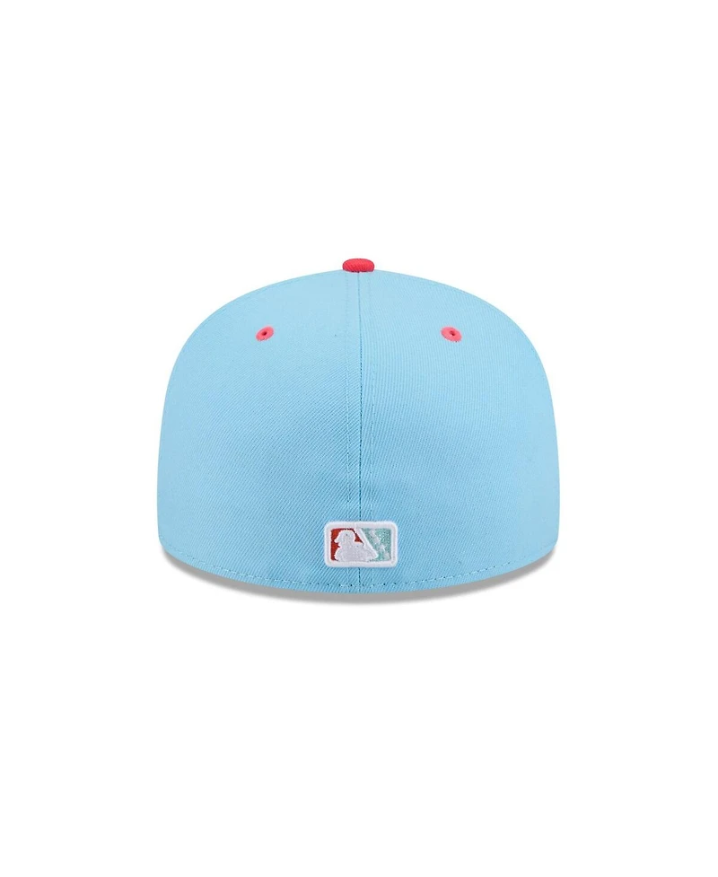 New Era Men's Light Blue Harrisburg Senators Theme Nights 59FIFTY Fitted Hat